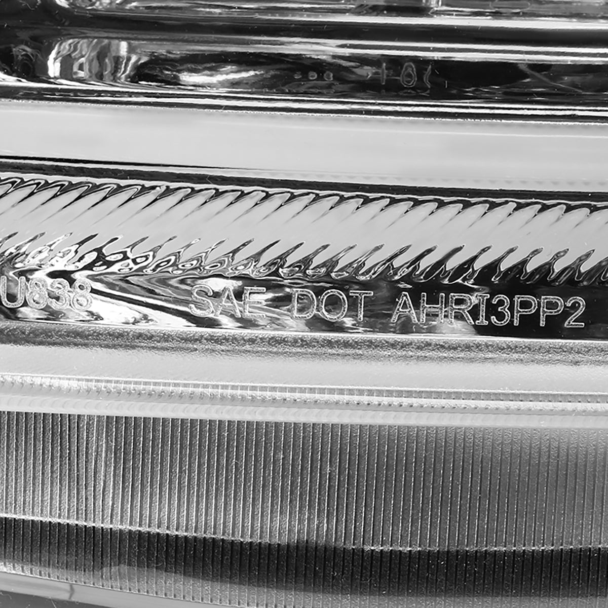 2010-2013 Mazda 3 Projector Headlights w/ LED Light Strip (Chrome Housing/Clear Lens)