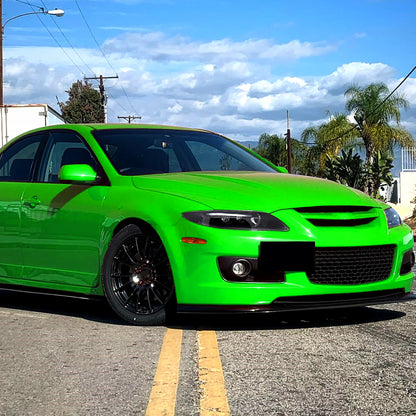 2003-2005 Mazda 6 Factory Style Projector Headlights (Matte Black Housing/Clear Lens)