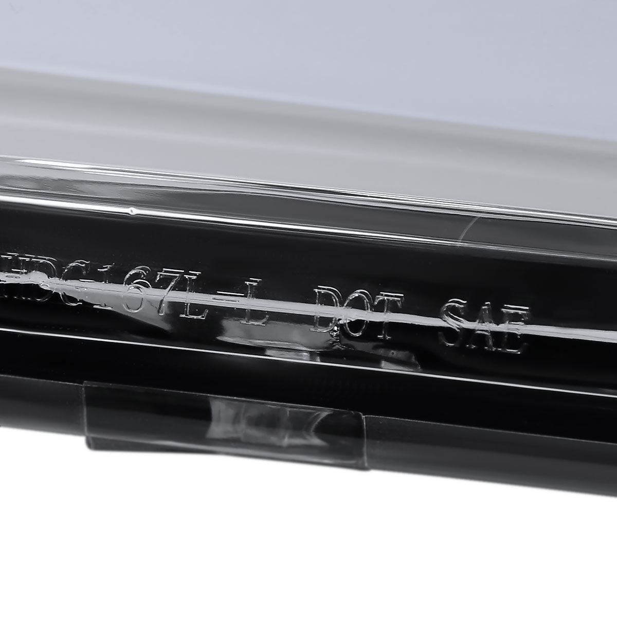 2009-2018 Dodge RAM 1500 / 2019-2021 RAM Classic / 2010-2018 RAM 2500 3500 Switchback Sequential LED C-Bar Projector Headlights (Chrome Housing/Clear Lens)