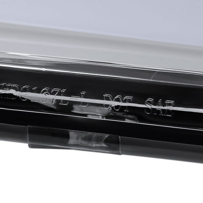 2009-2018 Dodge RAM 1500 / 2019-2021 RAM Classic / 2010-2018 RAM 2500 3500 Switchback Sequential LED C-Bar Projector Headlights (Chrome Housing/Clear Lens)