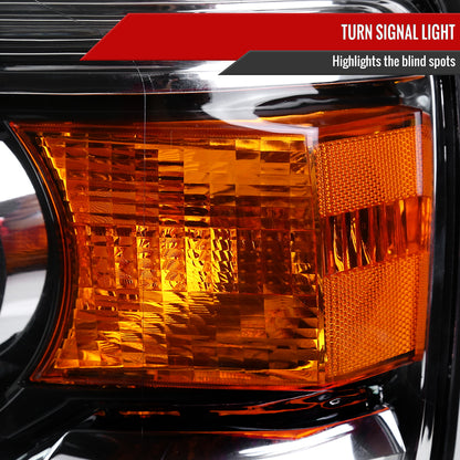 2014-2019 GMC Sierra 1500/2500HD/3500HD Clear Lens Projector Headlights - Driver Side Only