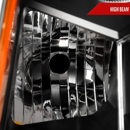 2010-2016 Cadillac SRX Projector Headlights (Matte Black Housing/Clear Lens)