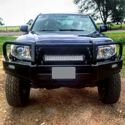 2005-2011 Toyota Tacoma Retro Style Projector Headlights (Chrome Housing/Clear Lens)