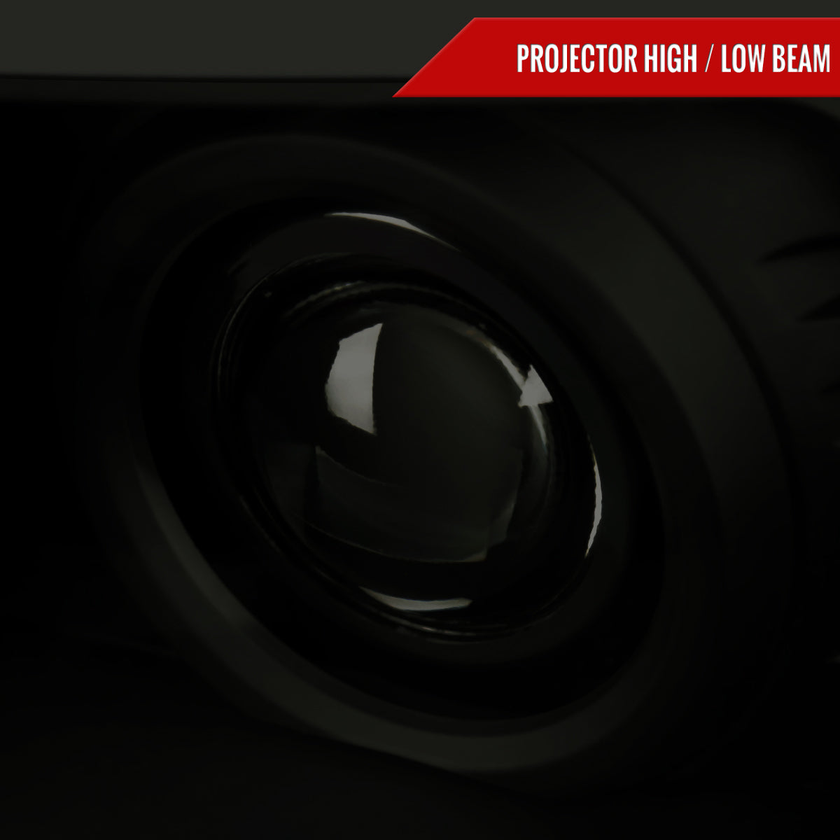 2005-2011 Toyota Tacoma LED Bar Projector Headlights (Chrome Housing/Smoked Lens)