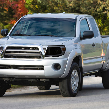 2005-2011 Toyota Tacoma LED Bar Projector Headlights (Chrome Housing/Smoked Lens)