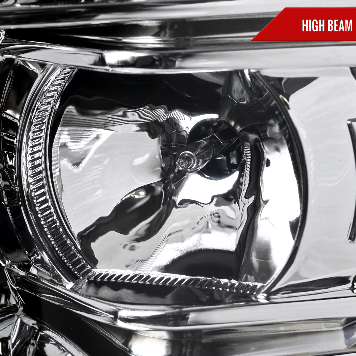 2015-2020 Chevrolet Tahoe Suburban/ 2016-2019 Suburban 3500HD LED C-Bar Projector Headlights w/ LED Turn Signal Lights (Chrome Housing/Clear Lens)