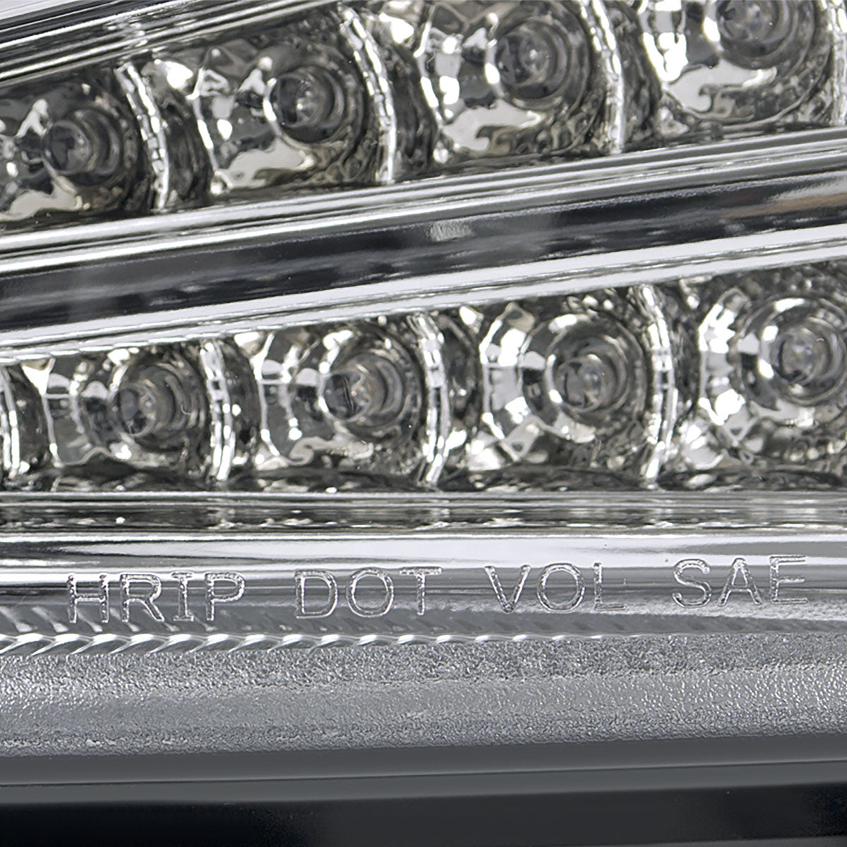 2011-2013 Scion tC LED Bar Projector Headlights w/ LED Turn Signal Lights (Chrome Housing/Clear Lens)