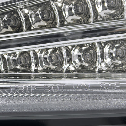 2011-2013 Scion tC LED Bar Projector Headlights w/ LED Turn Signal Lights (Chrome Housing/Clear Lens)