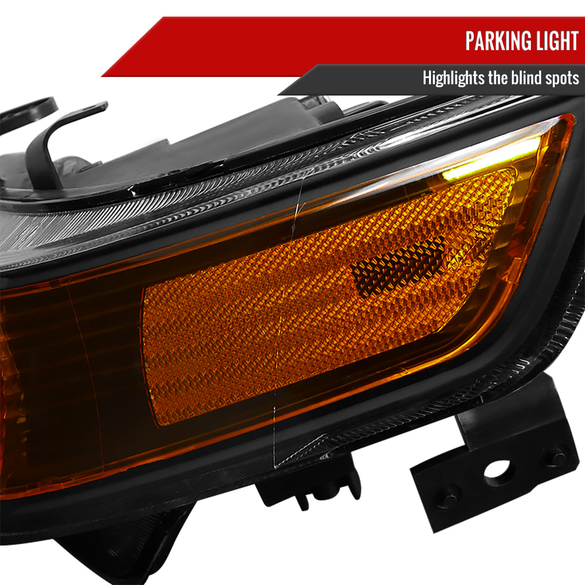 2004-2005 Acura TSX Projector Headlights (Matte Black Housing/Clear Lens)