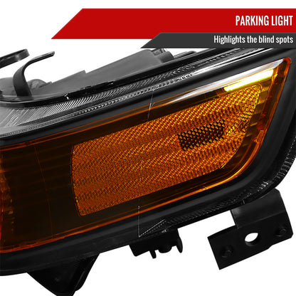 2004-2005 Acura TSX Projector Headlights (Matte Black Housing/Clear Lens)
