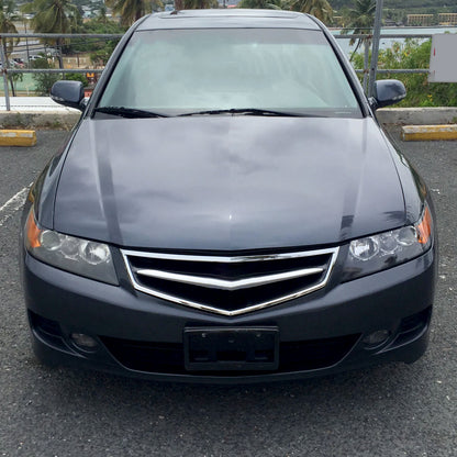 2004-2005 Acura TSX Projector Headlights (Matte Black Housing/Clear Lens)