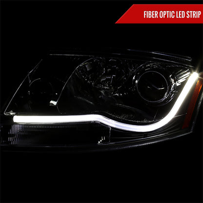 1999-2006 Audi TT LED Bar Projector Headlights (Chrome Housing/Clear Lens)