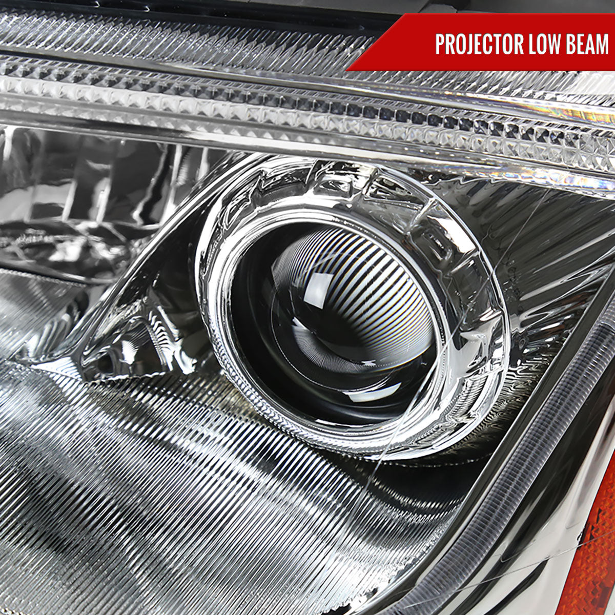 1999-2006 Audi TT LED Bar Projector Headlights (Chrome Housing/Clear Lens)