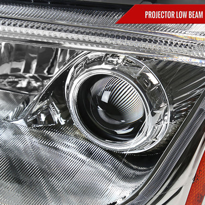 1999-2006 Audi TT LED Bar Projector Headlights (Chrome Housing/Clear Lens)