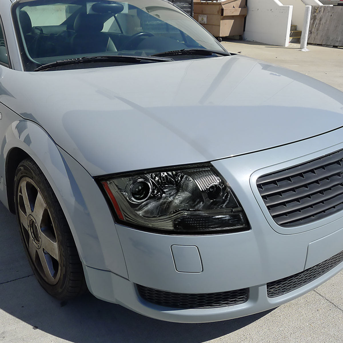 1999-2006 Audi TT LED Bar Projector Headlights (Chrome Housing/Smoked Lens)