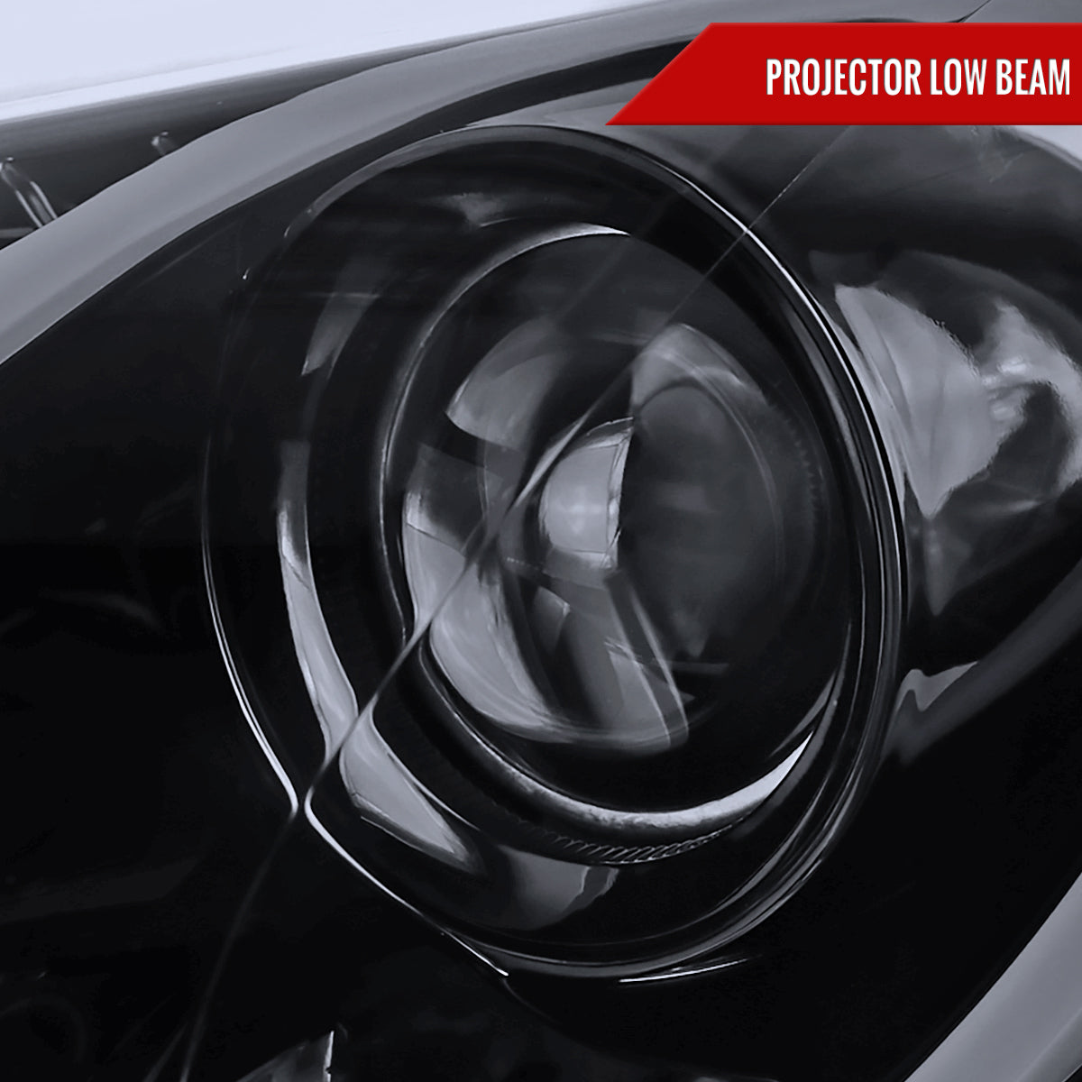 2012-2017 Hyundai Veloster LED Bar Projector Headlights w/ Sequential Turn Signal Lights (Glossy Black Housing/Smoked Lens)