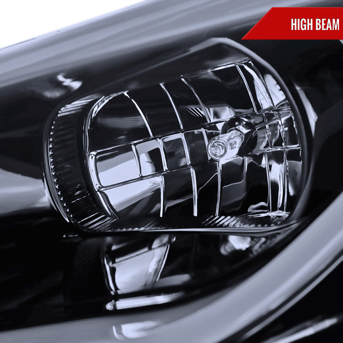 2012-2017 Hyundai Veloster LED Bar Projector Headlights w/ Sequential Turn Signal Lights (Glossy Black Housing/Smoked Lens)