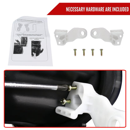 2004-2005 Subaru Impreza WRX/STI Outback Projector Headlights w/ LED Bar (Matte Black Housing/Clear Lens)