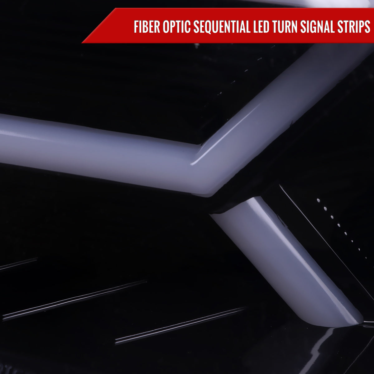 2006-2007 Subaru Impreza WRX STI LED Bar Sequential Turn Signal Projector Headlights (Glossy Black Housing/Smoked Lens)