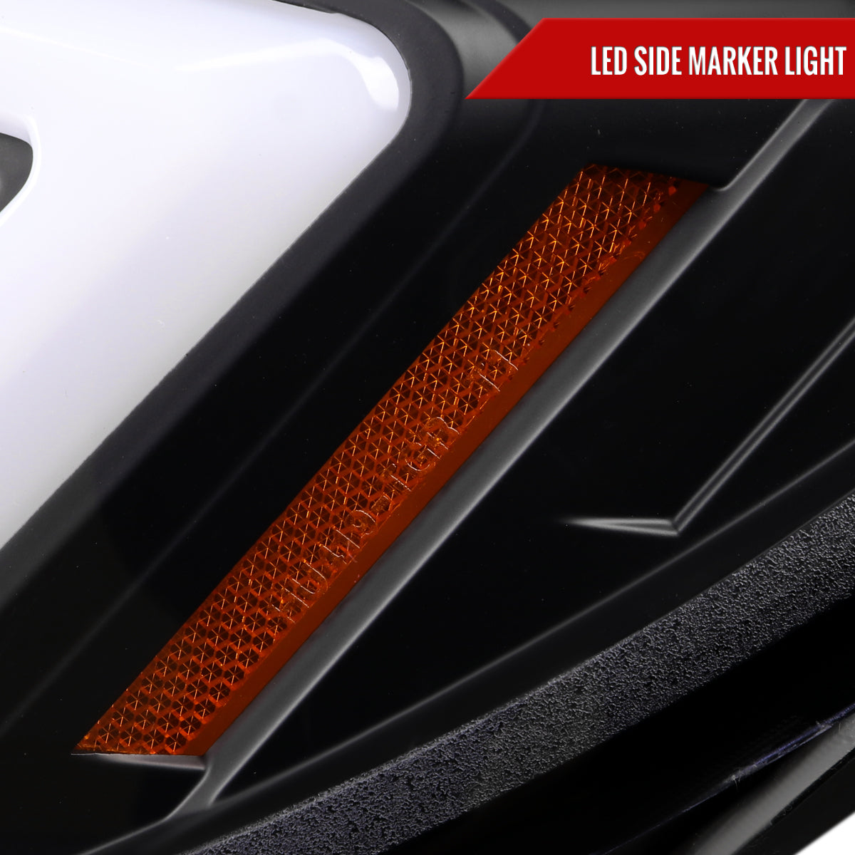 2006-2007 Subaru Impreza WRX STI LED Bar Sequential Turn Signal Projector Headlights (Matte Black Housing/Clear Lens)