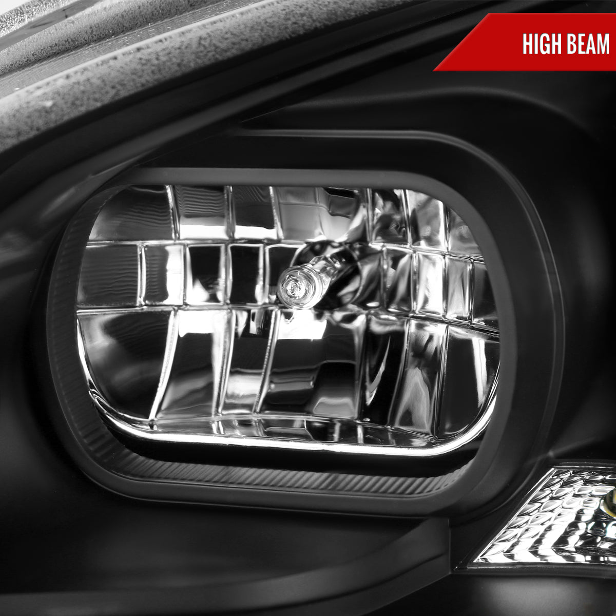 2006-2007 Subaru Impreza WRX/STI Projector Headlights w/ LED Light Strip (Matte Black Housing/Clear Lens)