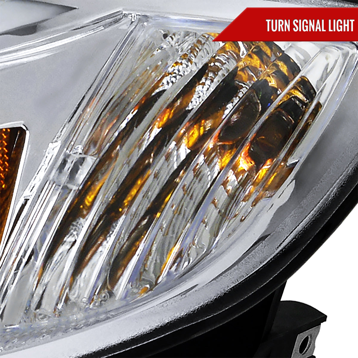 2008-2014 Subaru Impreza WRX/ 2008-2011 Outback Sport LED Bar Projector Headlights (Chrome Housing/Clear Lens)