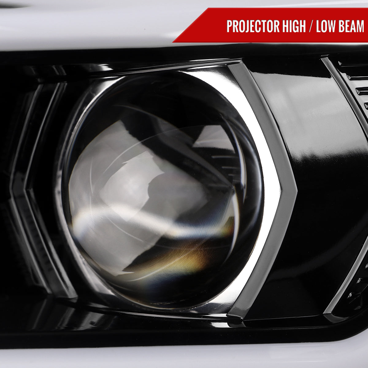 2015-2021 Subaru Impreza WRX/STI LED Bar Sequential Turn Signal (Glossy Black Housing/Clear Lens)