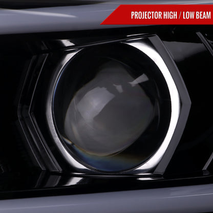 2015-2021 Subaru Impreza WRX/STI LED Bar Sequential Turn Signal (Glossy Black Housing/Smoked Lens)