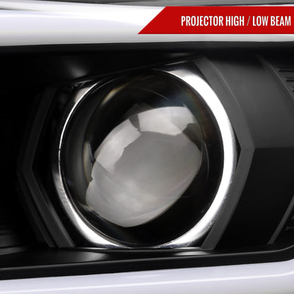 2015-2021 Subaru Impreza WRX/STI LED Bar Sequential Turn Signal (Matte Black Housing/Clear Lens)