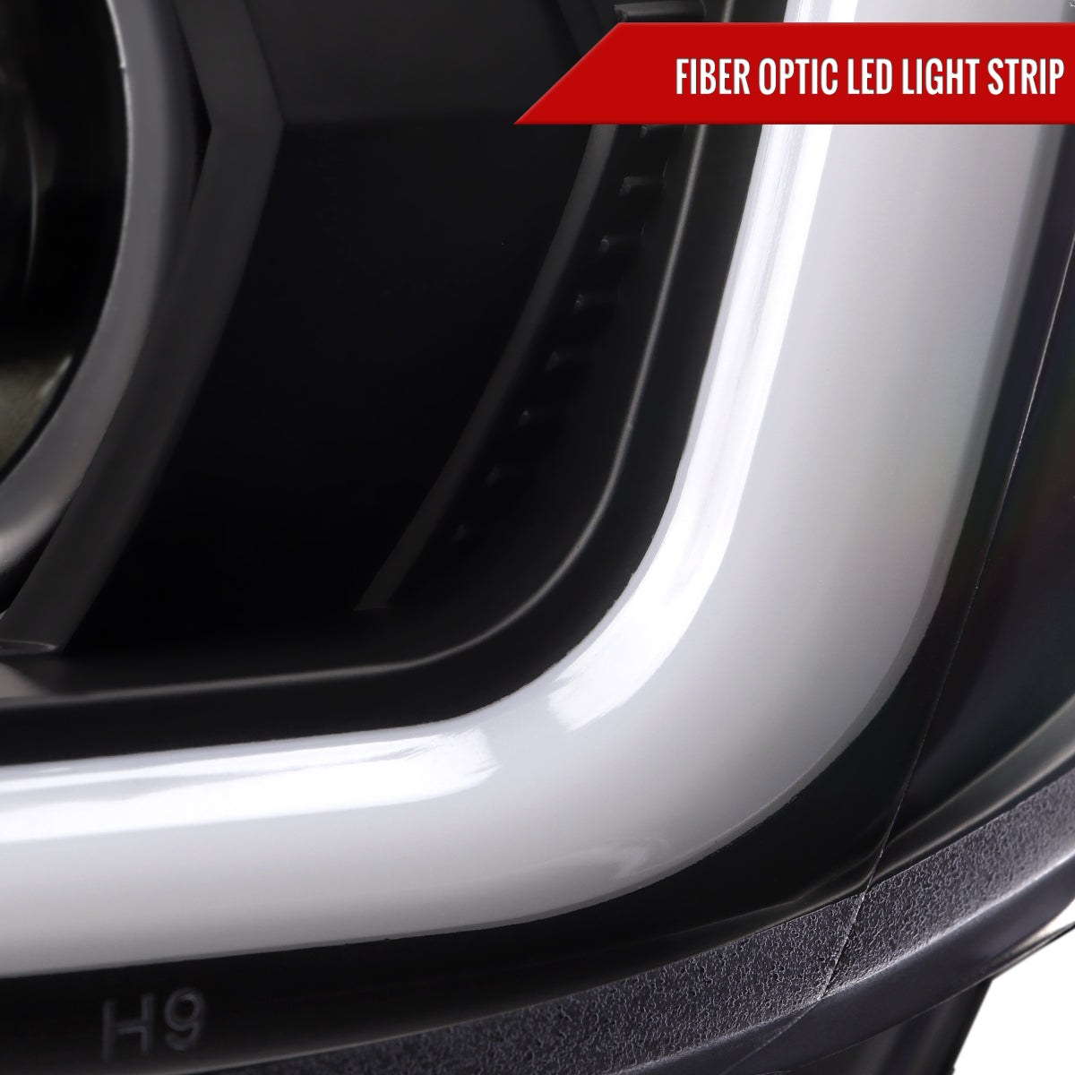 2015-2021 Subaru Impreza WRX/STI LED Bar Sequential Turn Signal (Matte Black Housing/Clear Lens)