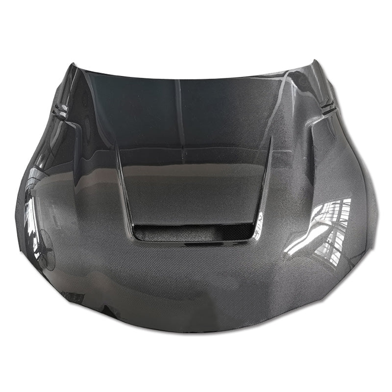 JDMuscle Tanso Carbon Fiber Hood V1  - 2020+ Toyota Supra GR A90/A91