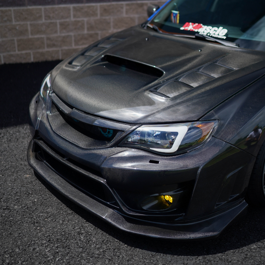 JDMuscle [10-14 WRX / 08-14 STI] VS Style Front Bumper - FRP / Carbon Fiber