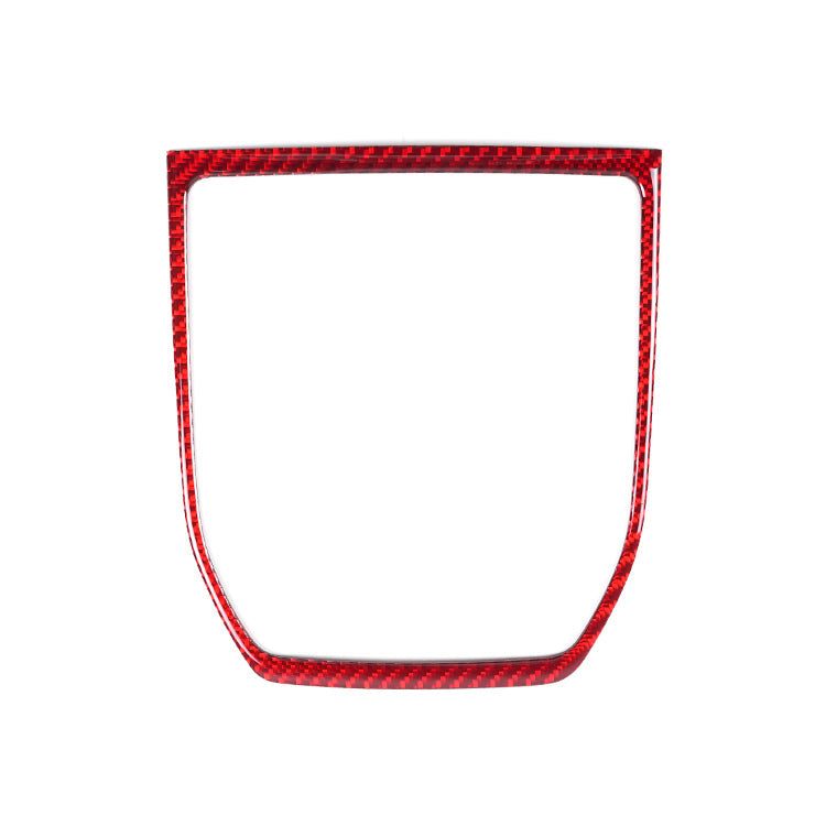 JDMuscle [22-25 WRX] P&S Series Carbon Fiber MT Shifter Trim | Black Carbon Fiber/ Red Carbon Fiber