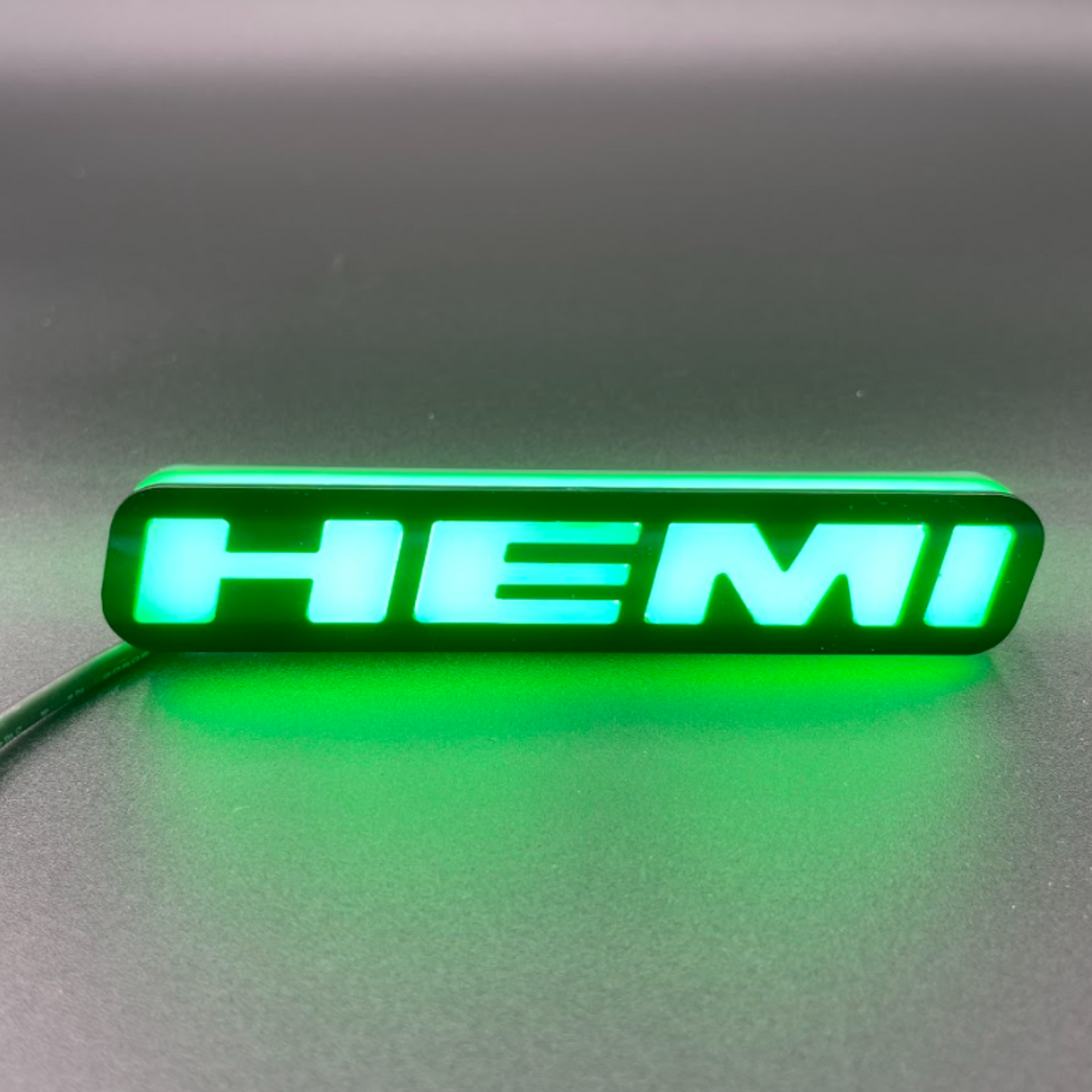Hemi LED Badge (Multicolor Flow)