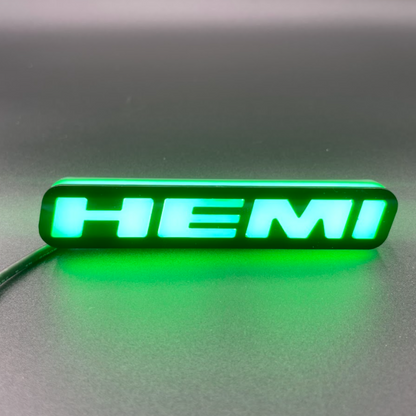 Hemi LED Badge (Multicolor Flow)