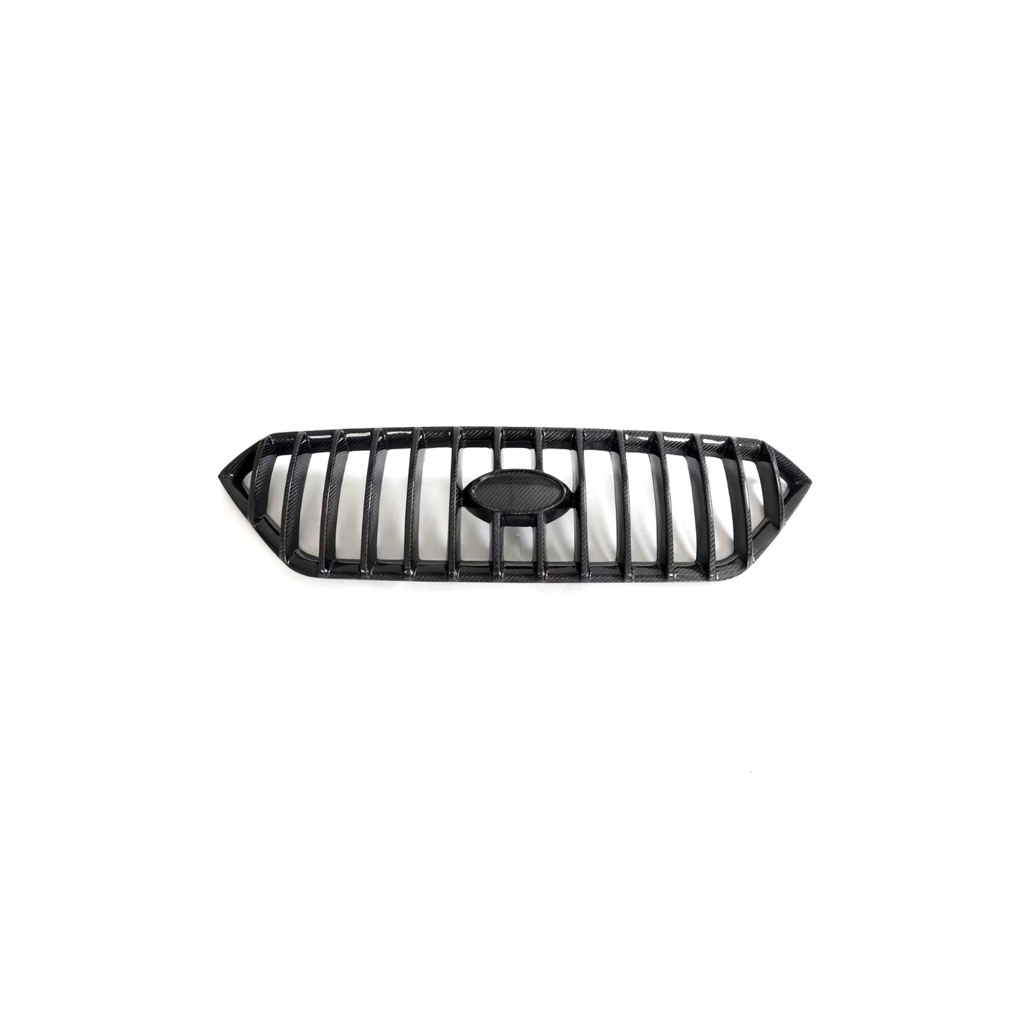 JDMuscle [22-25 WRX] Carbon Fiber Front Bumper Grille - Amuga Style