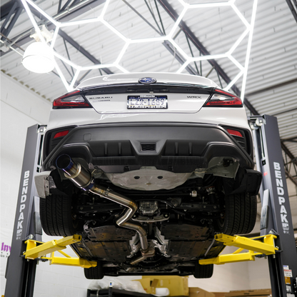 JDMuscle [22-25 WRX] Extreme Titanium Single Exit Catback Exhaust