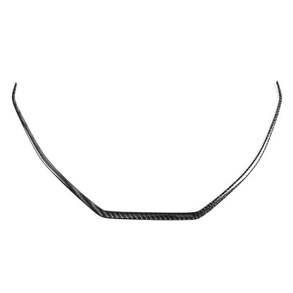 JDMuscle [22-25 WRX] P&S Series Carbon Fiber Center Console Frame Trim | Black Carbon Fiber/ Red Carbon Fiber