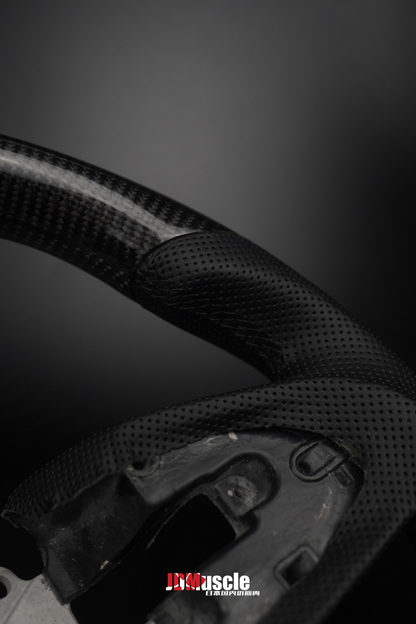 JDMuscle Custom Carbon Fiber Steering Wheel for 10th Gen Civic