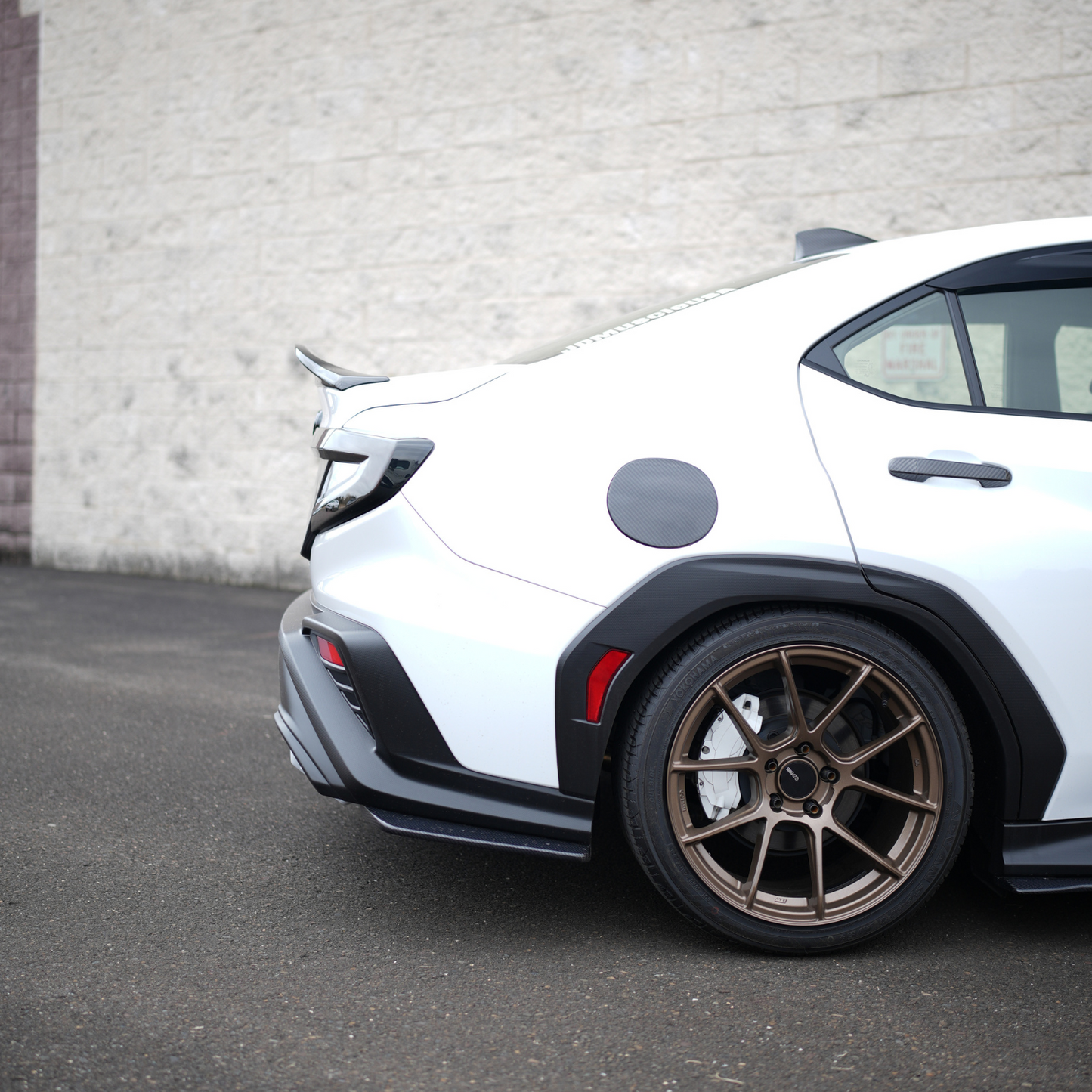 JDMuscle [22-25 WRX] Carbon Fiber Duck Bill V4