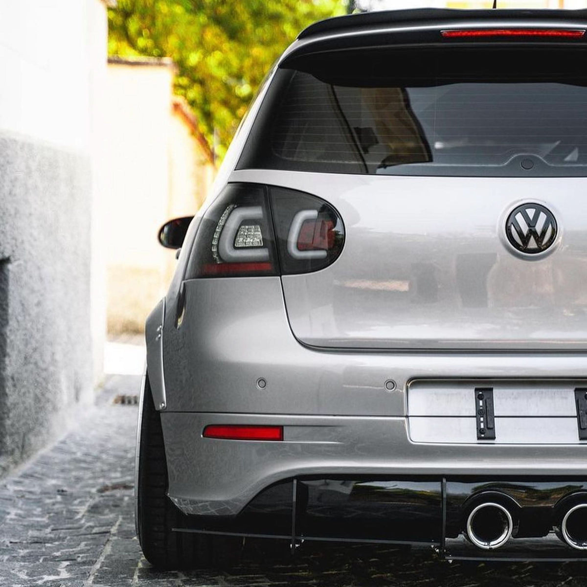 VW Golf 5 Mk5 Black LED Tail Lights (2003-2008)