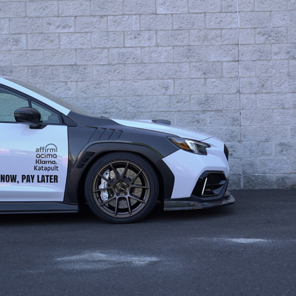 JDMuscle [22-25 WRX] Tanso Carbon Fiber GC8 Style Hood Scoop