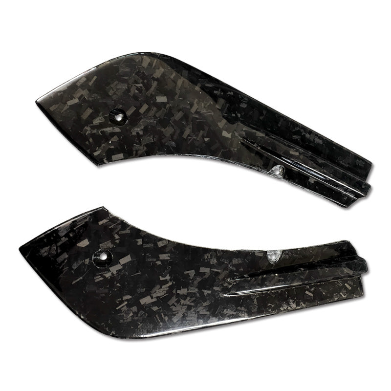 JDMuscle Tanso Carbon Fiber AT Style Rear Spats for 2020+ Toyota Supra