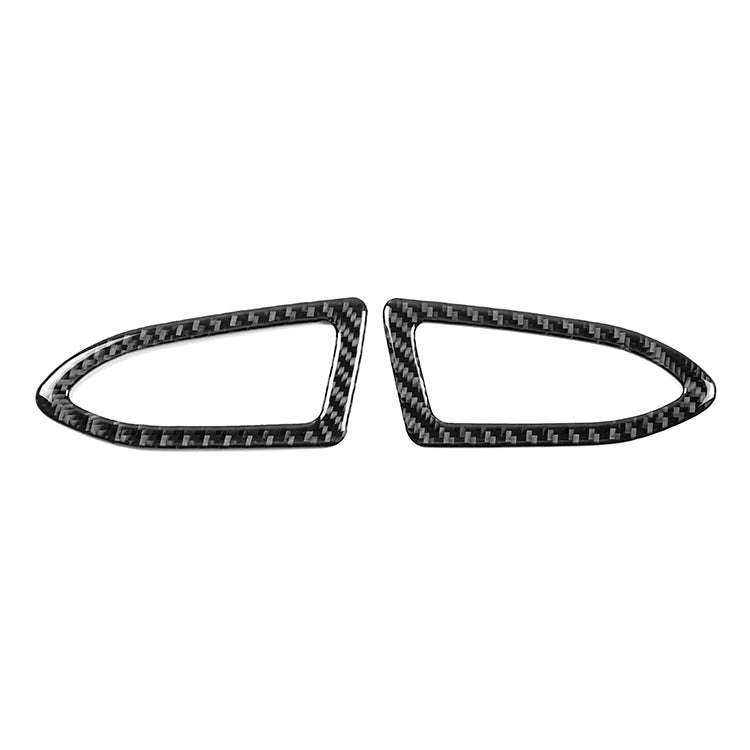 JDMuscle [22-25 WRX] P&S Series Carbon Fiber Dash AC Trim 2 PC | Black Carbon Fiber/ Red Carbon Fiber