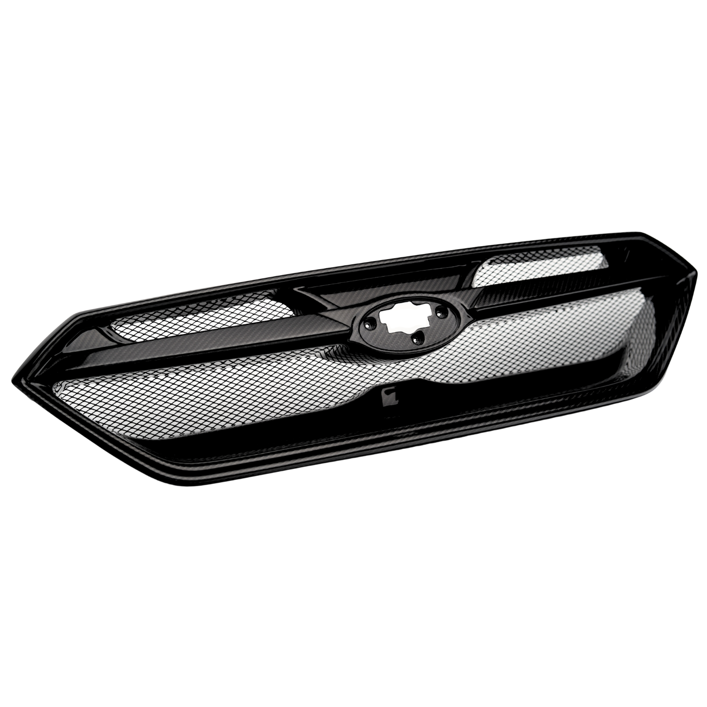 JDMuscle [22-25 WRX] Carbon Fiber Front Bumper Grille V2