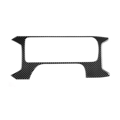 JDMuscle [22-25 WRX] P&S Series Carbon Fiber Cup Holder Trim Cover | Black Carbon Fiber/ Red Carbon Fiber