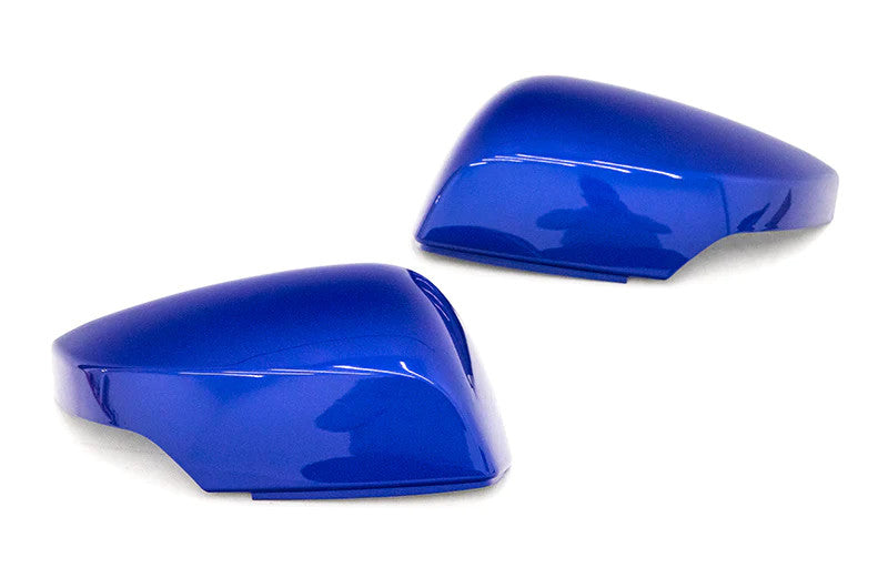 OLM OE Style Mirror Cover with Turn Signal Cutout (Lapis Blue) - 2015+ WRX / STI / 15-17 Crosstrek