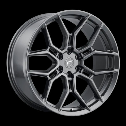 Forgestar X12 24x10 / 6x139.7 BP / ET30 / 6.68in BS Satin Anthracite