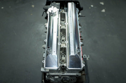 Toyota Supra 2JZ GE Non-VVTI Billet Valve Covers Anodized Oil Cap Bolts 2J AN10