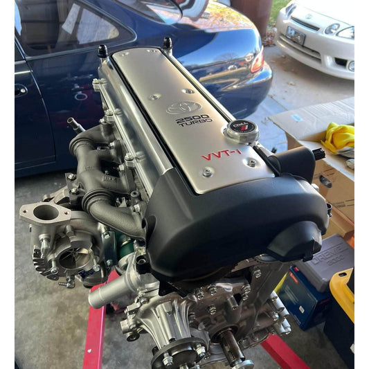 2JZ GTE VVTI Only Billet Valve Covers Bolts 2J AN10 For Lexus Toyota GS IS SC 300